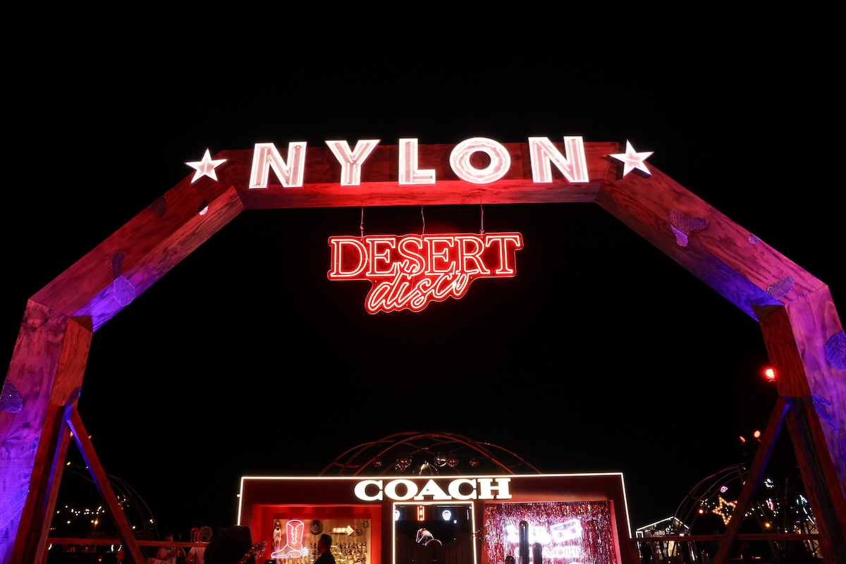 Entrance of NYLON Desert Disco 2025