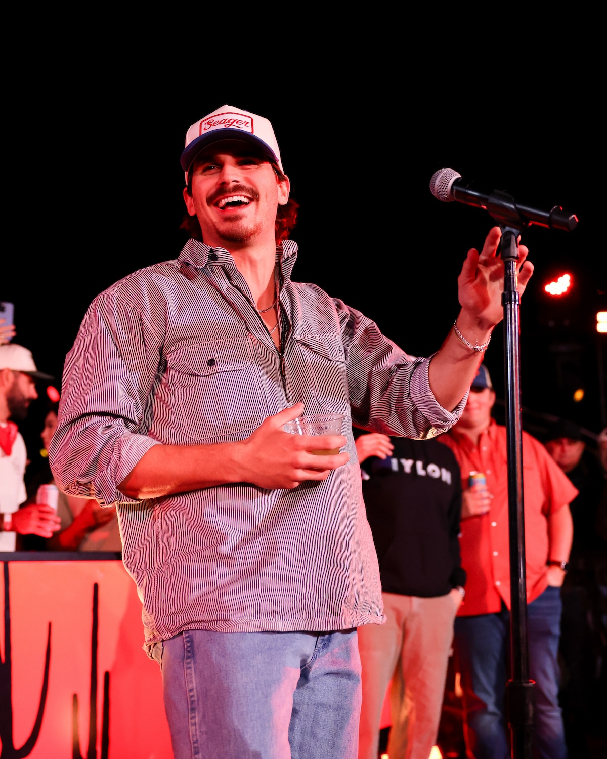 Tucker Wetmore at NYLON Desert Disco 2025