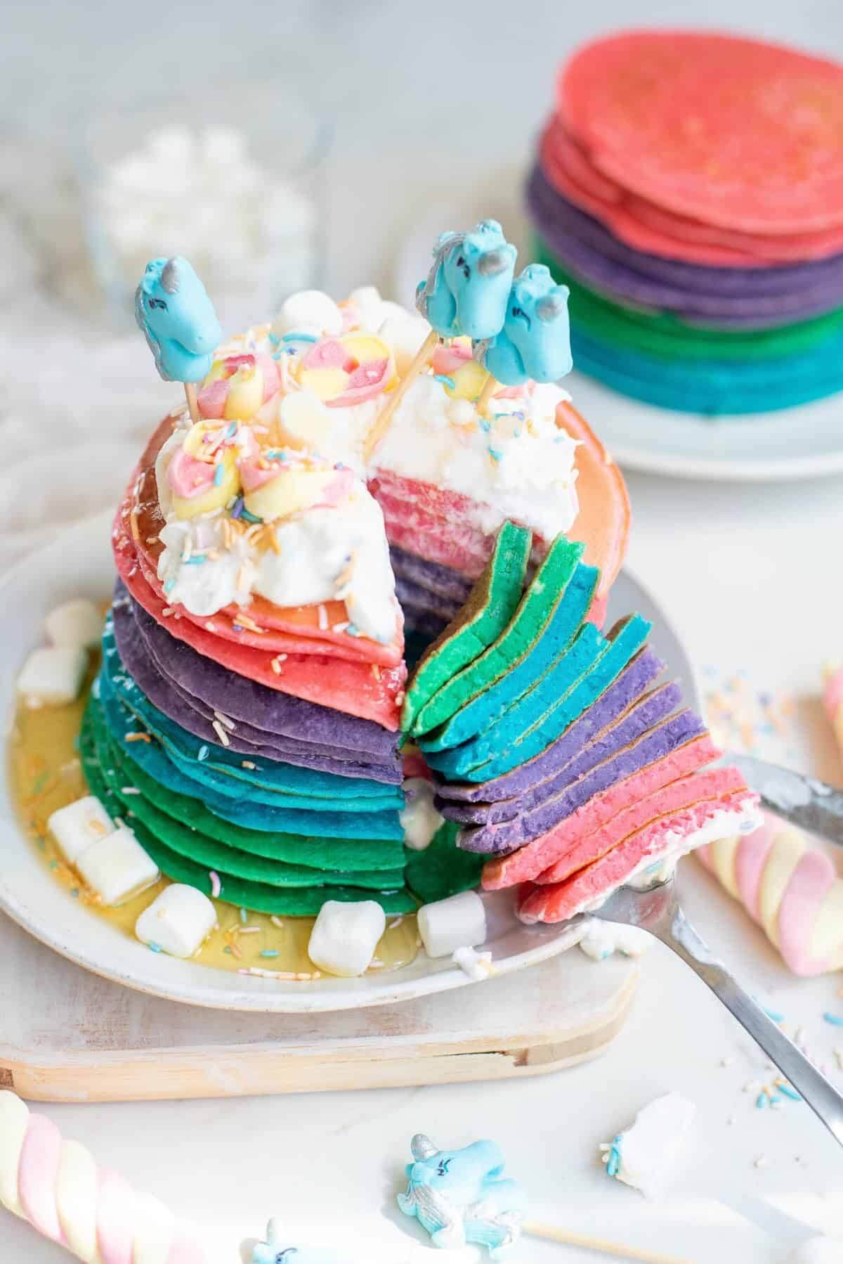 pancake recipes unicorn pancakes