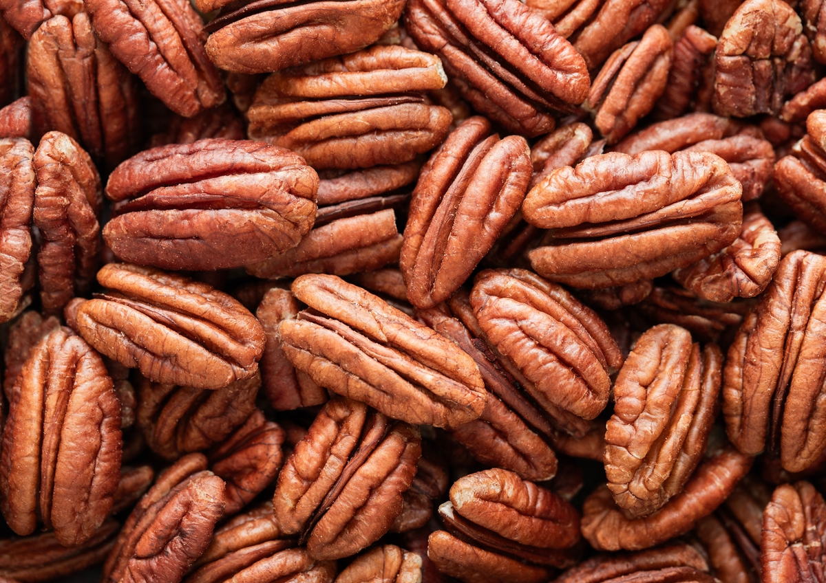 pile of pecans