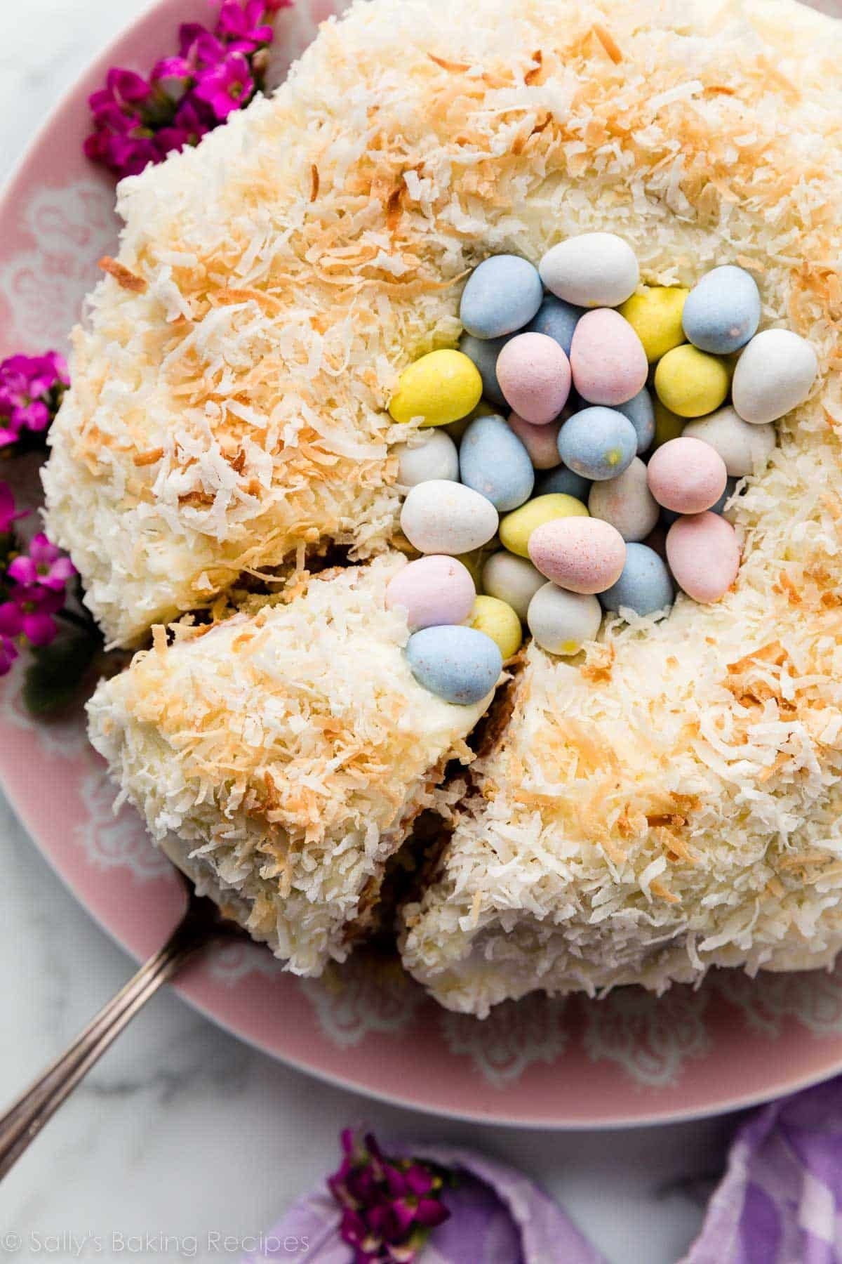 sally's baking recipes coconut easter cake