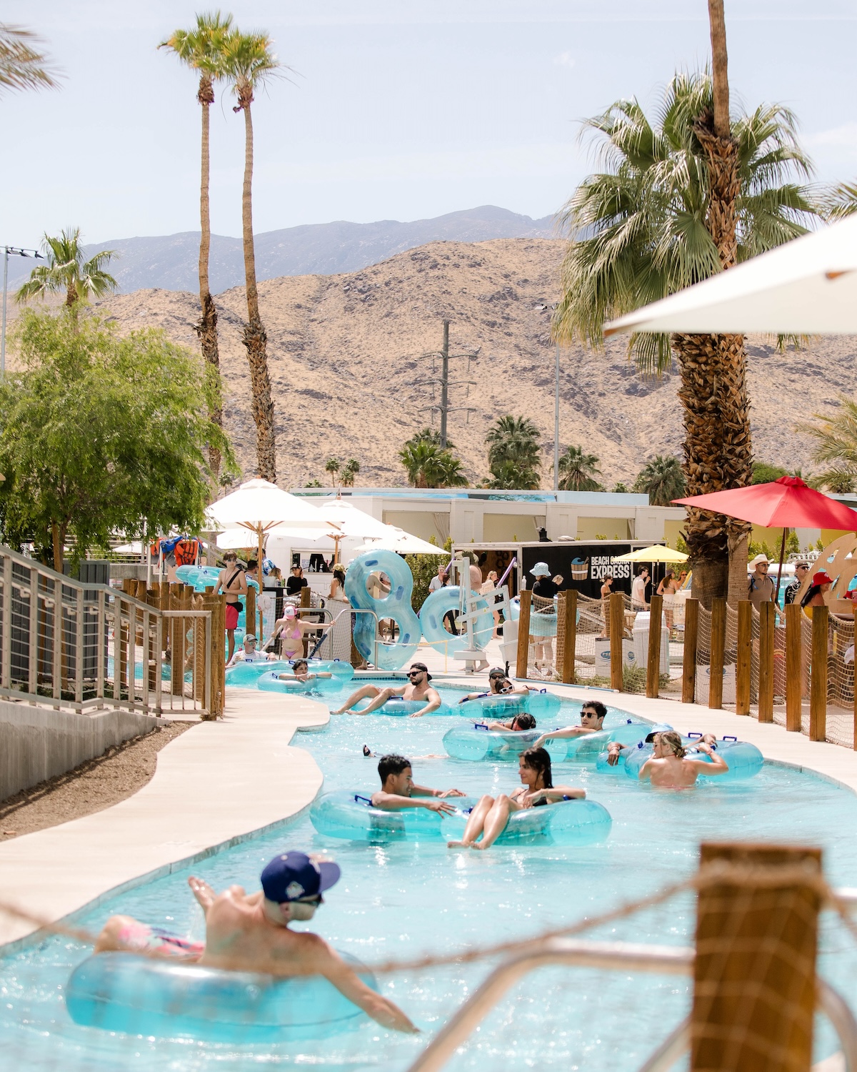 Goldenvoice Surf Club 2025: Weekend One poolside image by Ava Austin