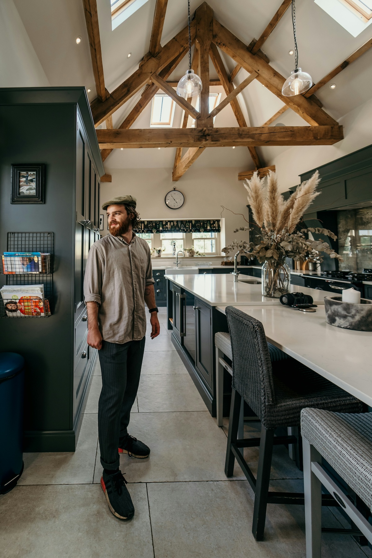 Unsplash: Man in nicely designed home by Toa Heftiba