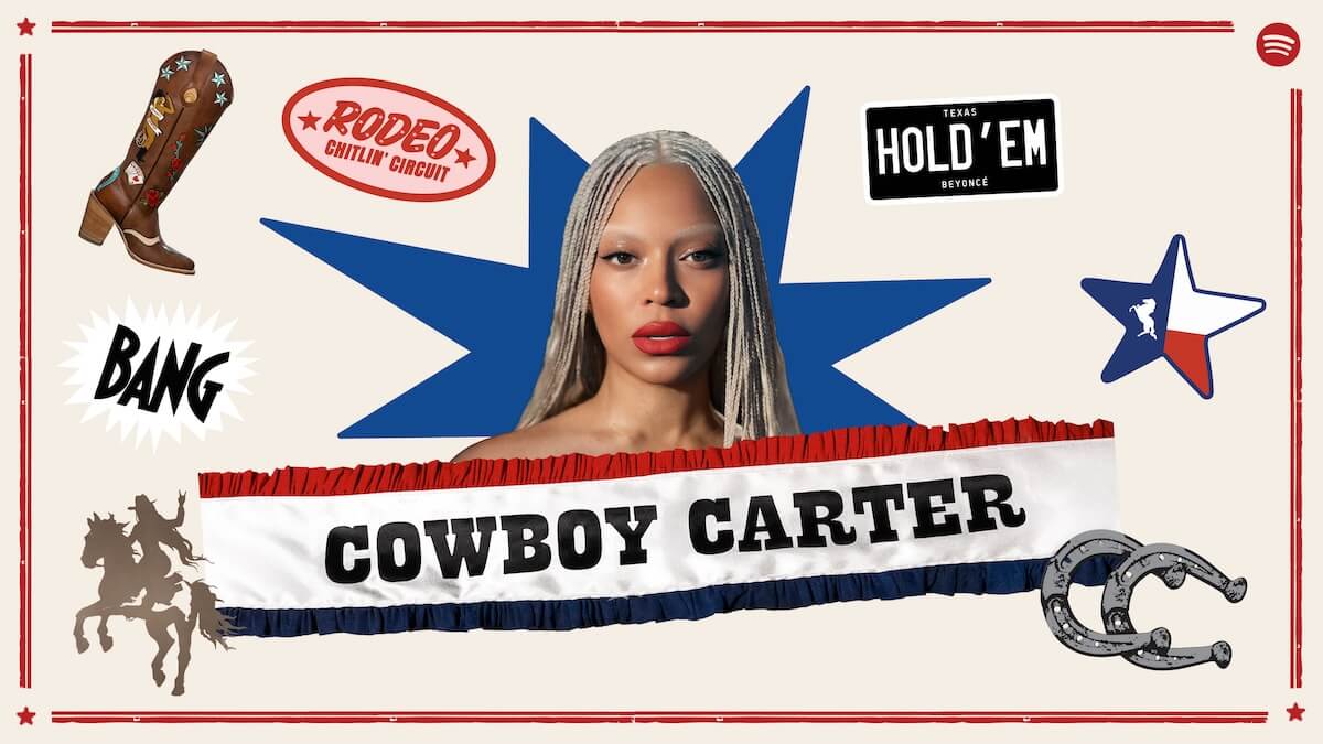 Beyoncé: Cowboy Carter Spotify Stickers
