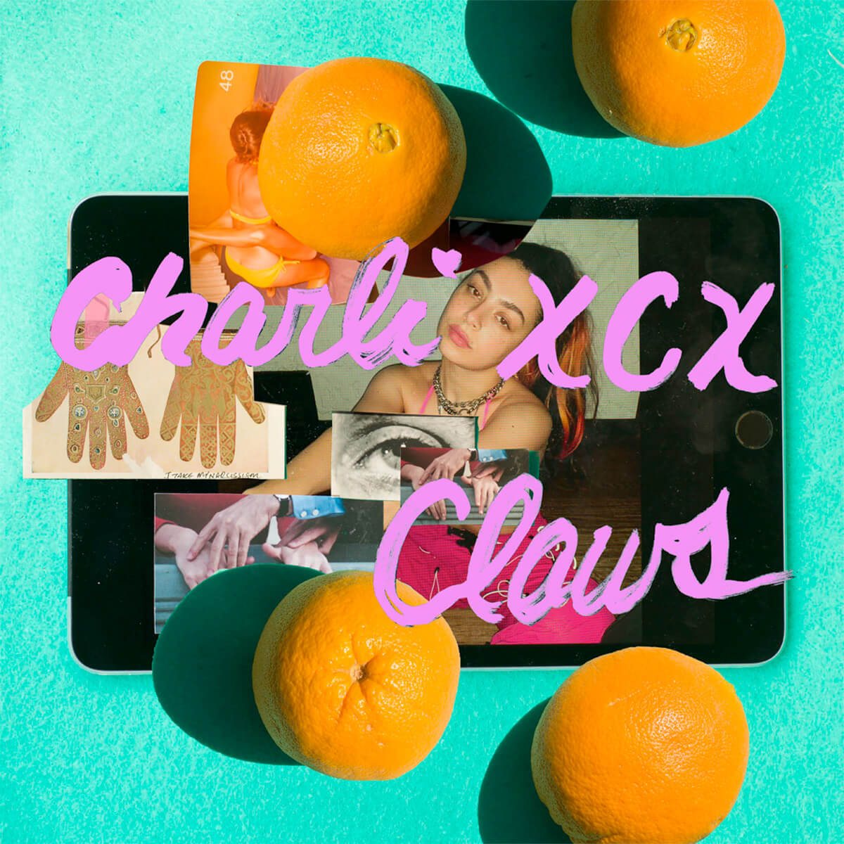 Charli xcx: Claws single art
