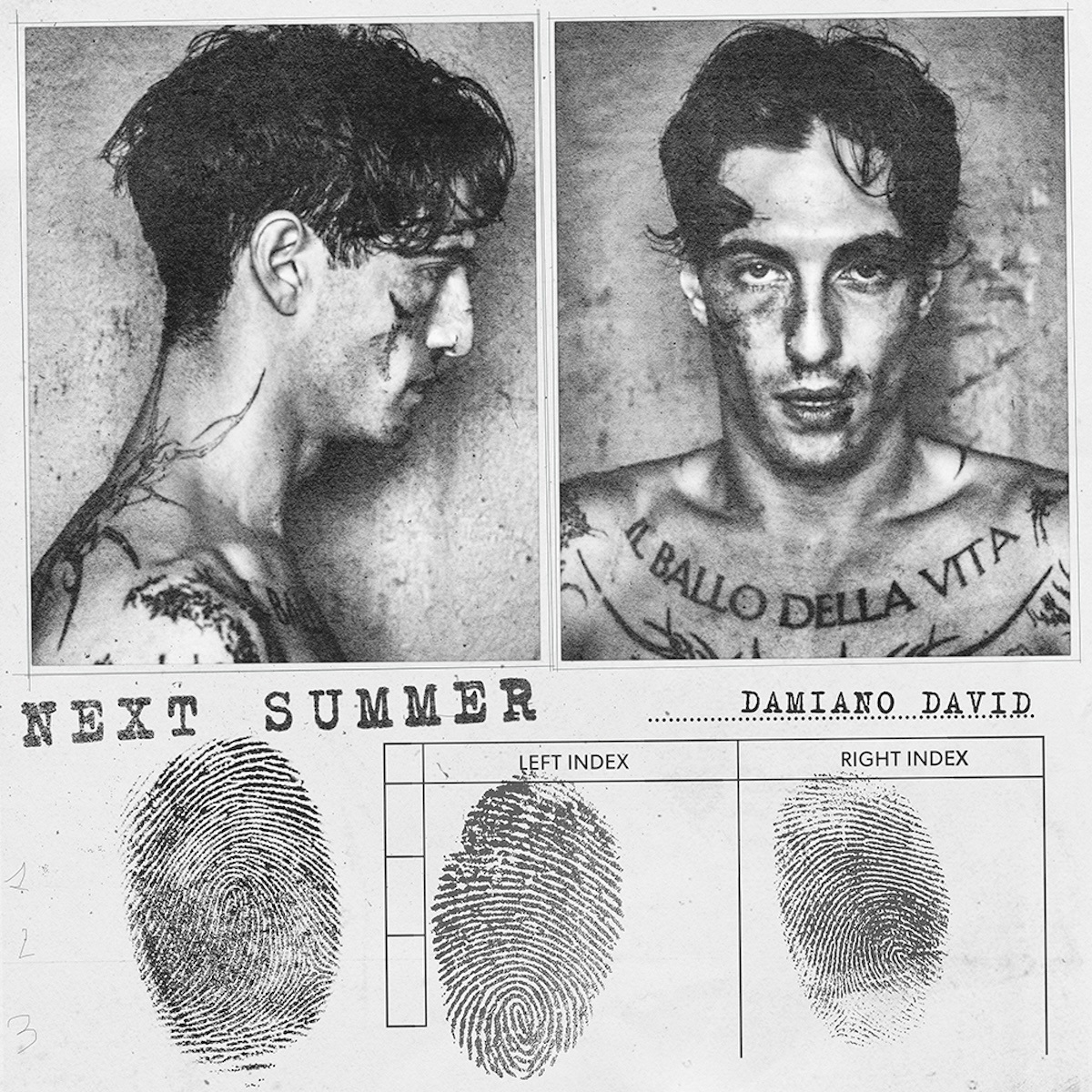 Damiano David: Next Summer single art