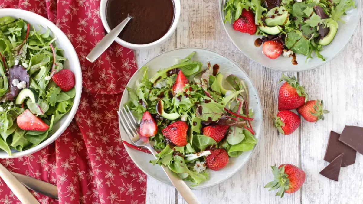 food.com strawberry chocolate salad