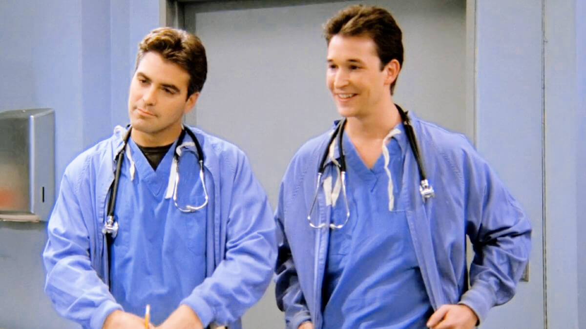 Friends: The One With Two Parts Pt 2 with George Clooney and Noah Wyle