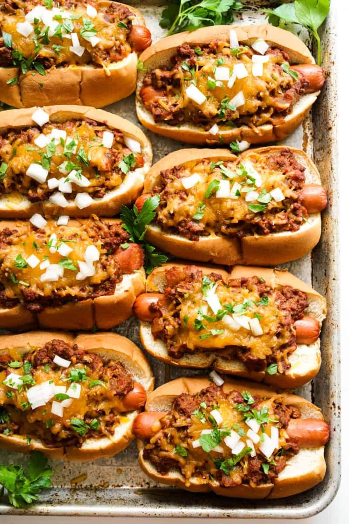 joyous apron chili cheese dog