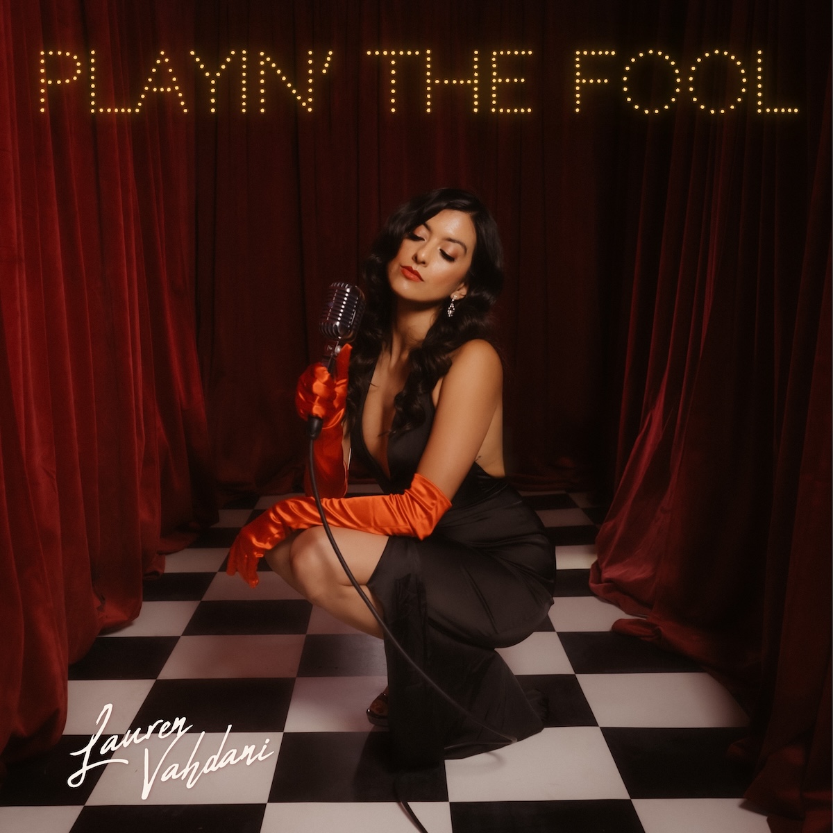 Lauren Vahdani playin the fool single art