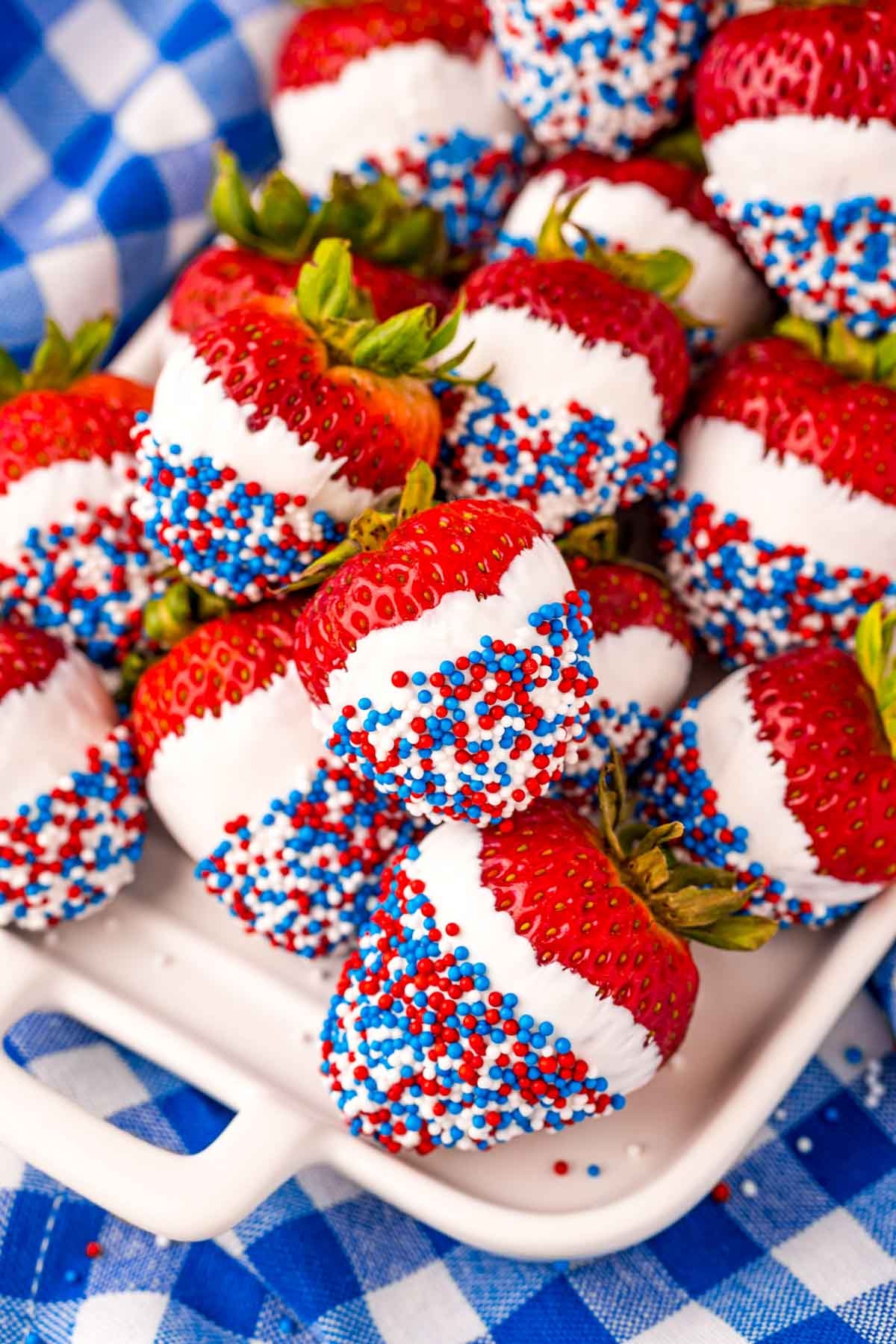 play party plan patriotic strawberries