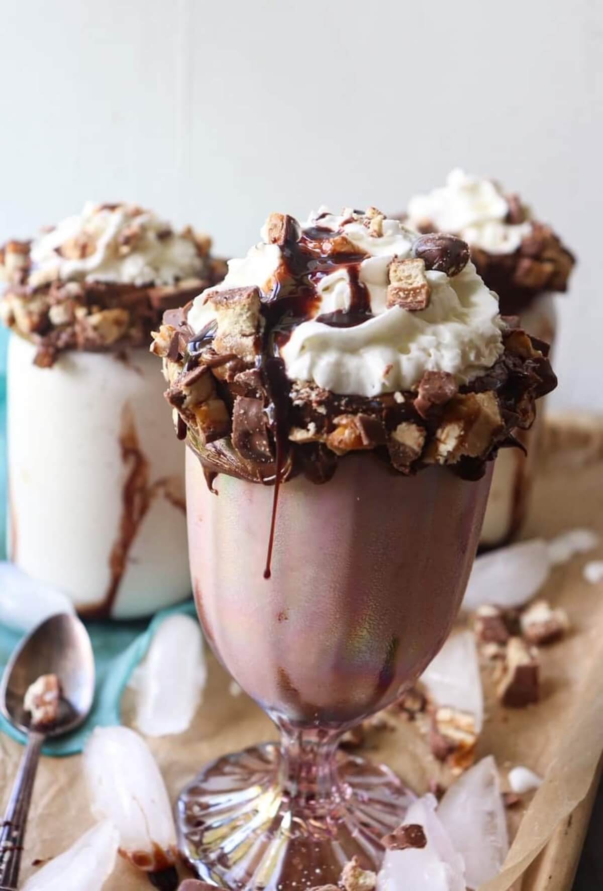 razzle dazzle life candy loaded milkshake