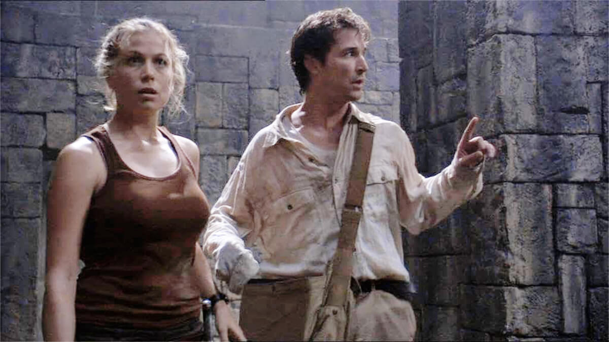 The Librarians: Quest for the Spear - Flynn Carsen and Nicole Noone