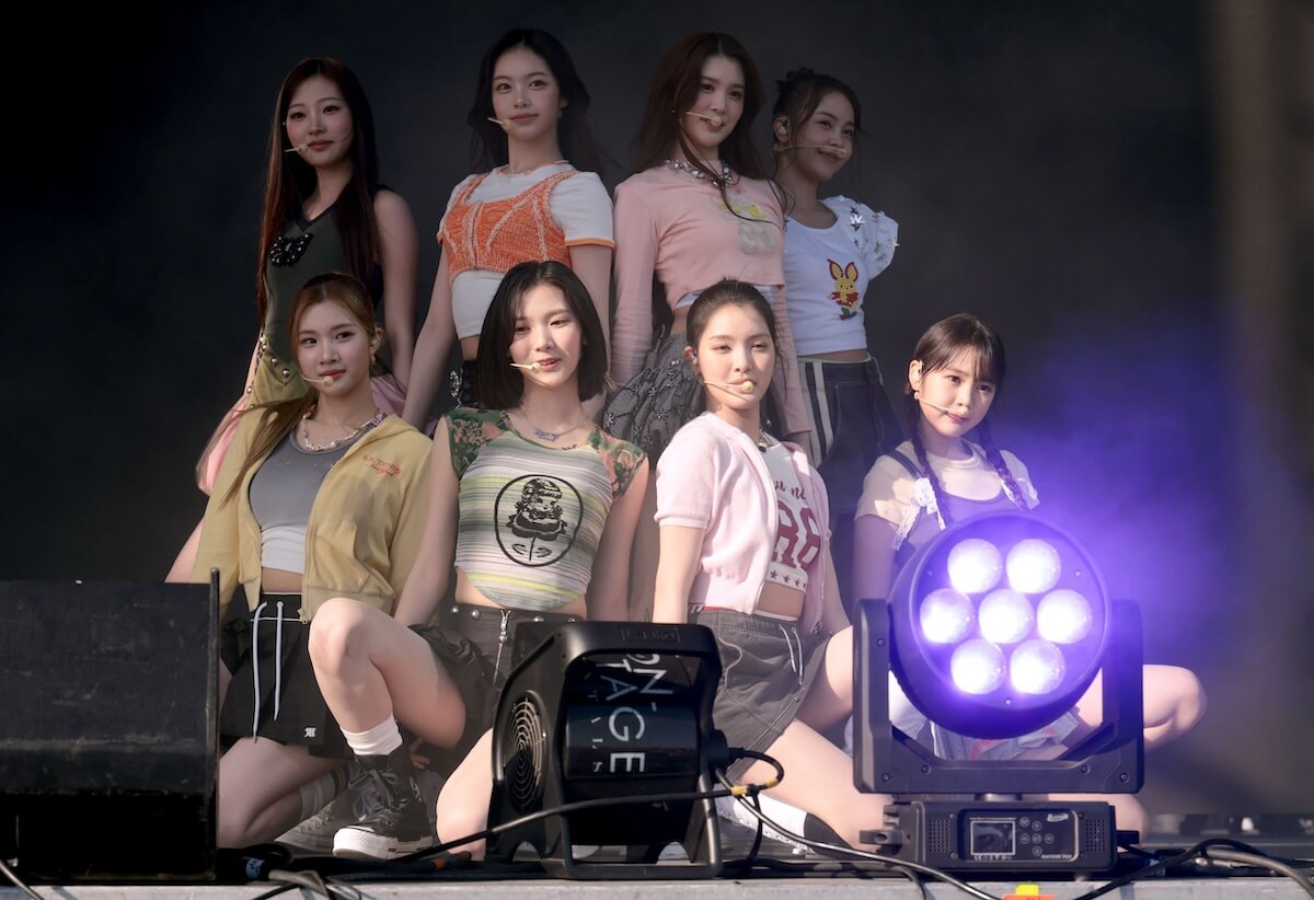 Shutterstock: HUNTINGTON BEACH, CALIFORNIA - MAY 10: (FOR EDITORIAL USE ONLY) Stella, Juun, Ian, Jiwoo, A-na, Yuha, Carmen and Ye-on of Hearts2Hearts performs onstage during iHeartRadio's 102.7 KIIS FM Wango Tango in Huntington Beach, California on May 10, 2025. (Photo by Kevin Mazur/Kevin Mazur/Getty Images for iHeartRadio)