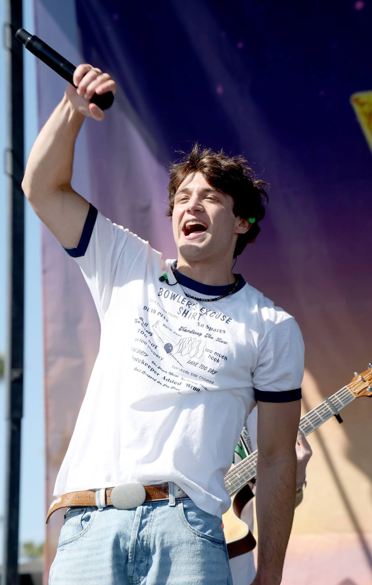 Shutterstock: HUNTINGTON BEACH, CALIFORNIA - MAY 10: (FOR EDITORIAL USE ONLY) Asher Angel performs onstage during iHeartRadio's 102.7 KIIS FM Wango Tango in Huntington Beach, California on May 10, 2025. (Photo by Phillip Faraone/Getty Images for iHeartRadio)
