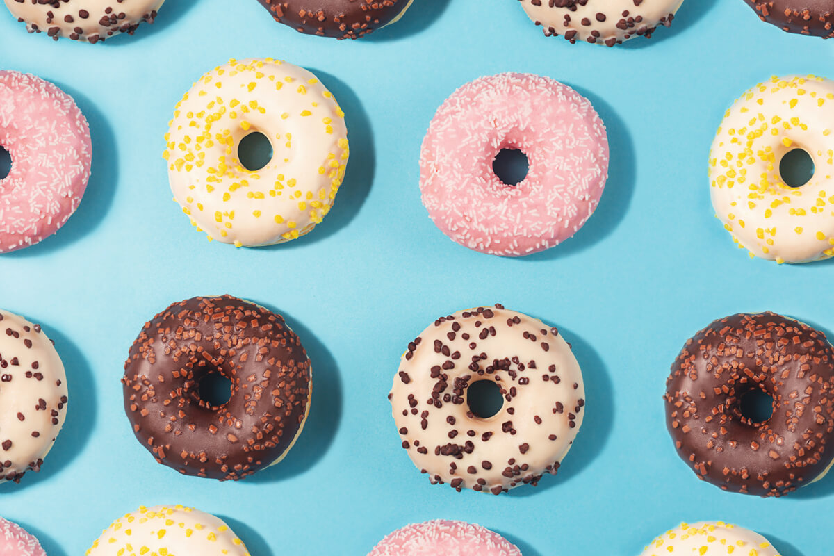 assortment of donuts