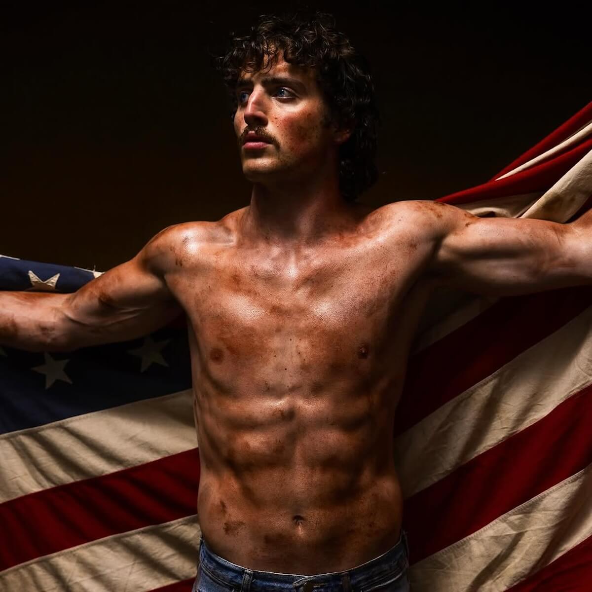 Benson Boone 'American Heart' album cover