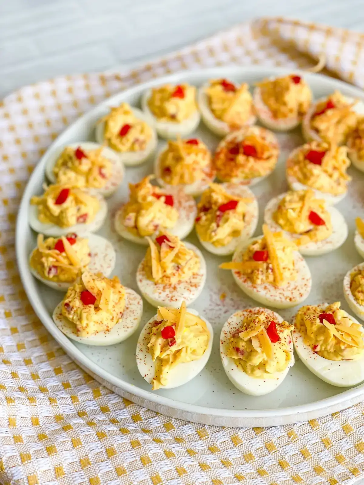 charlotte shares pimento deviled eggs