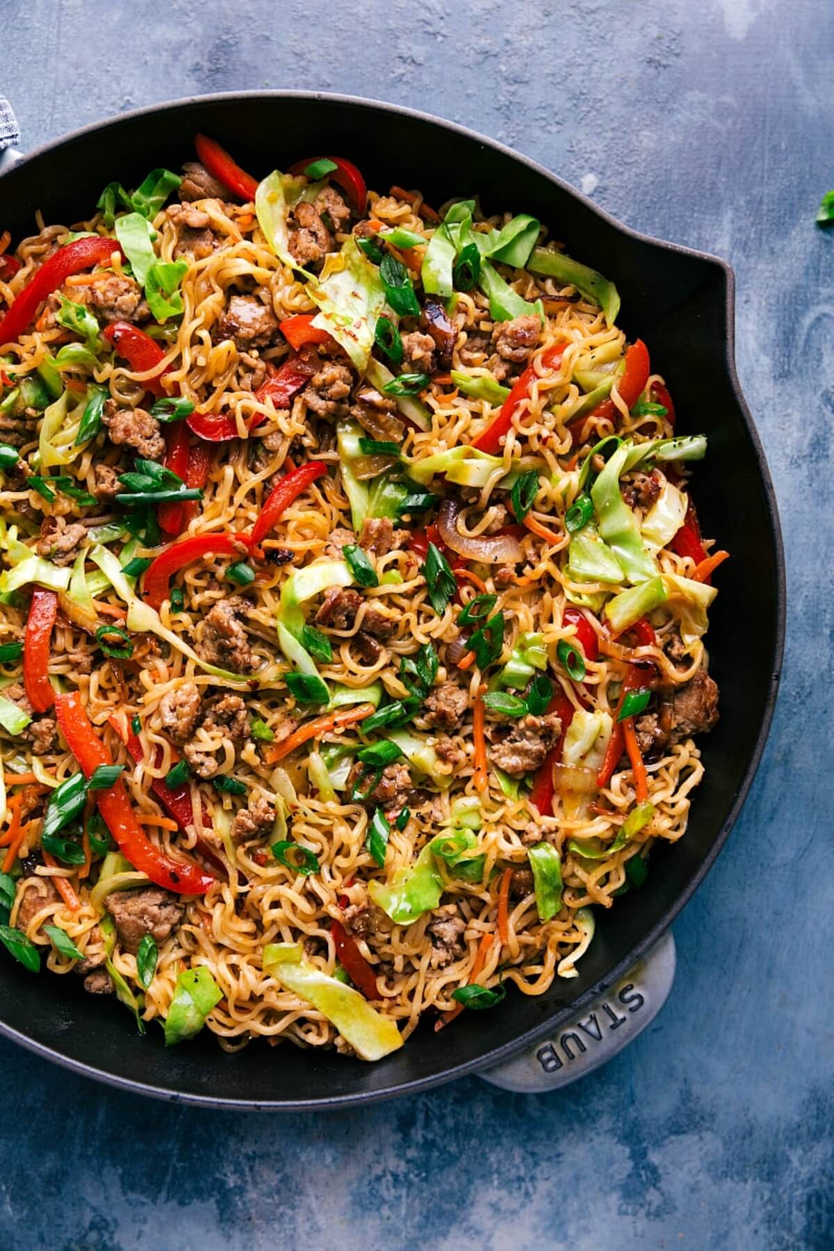 chelsea's messy apron egg roll noodles