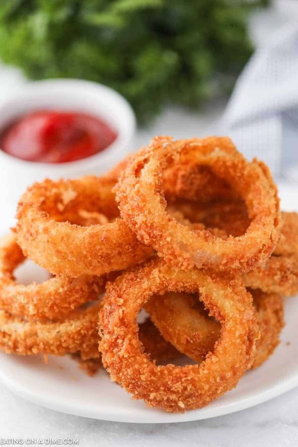 eating on a dime deep fried onion rings