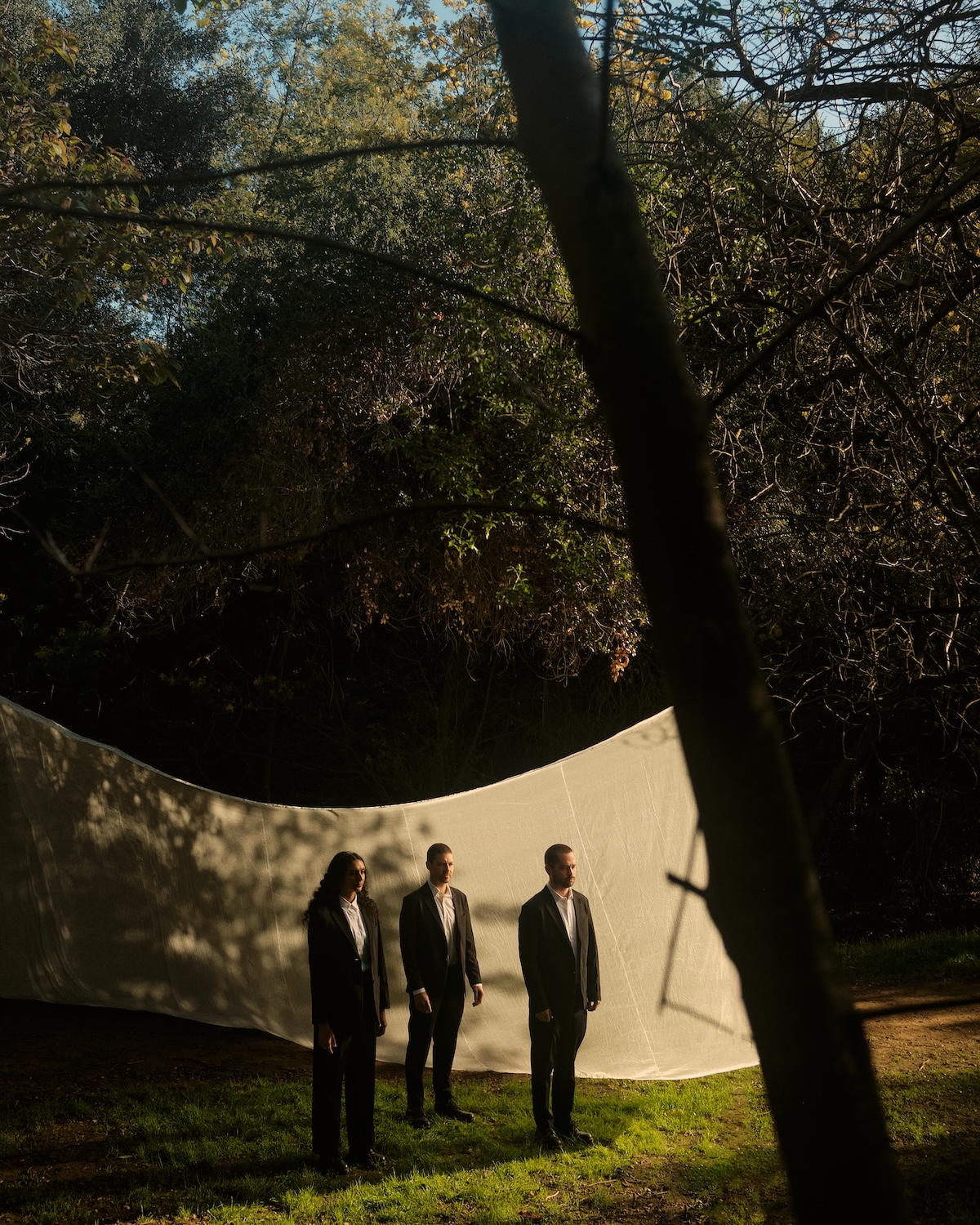 Junaco 'Boston' press image: Distant against white sheet