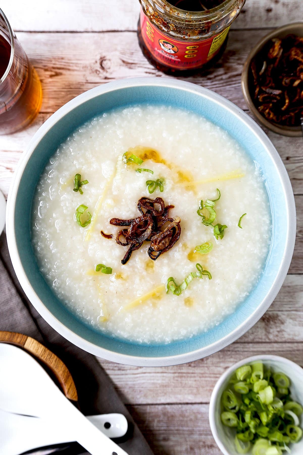 pickled plum basic congee rice