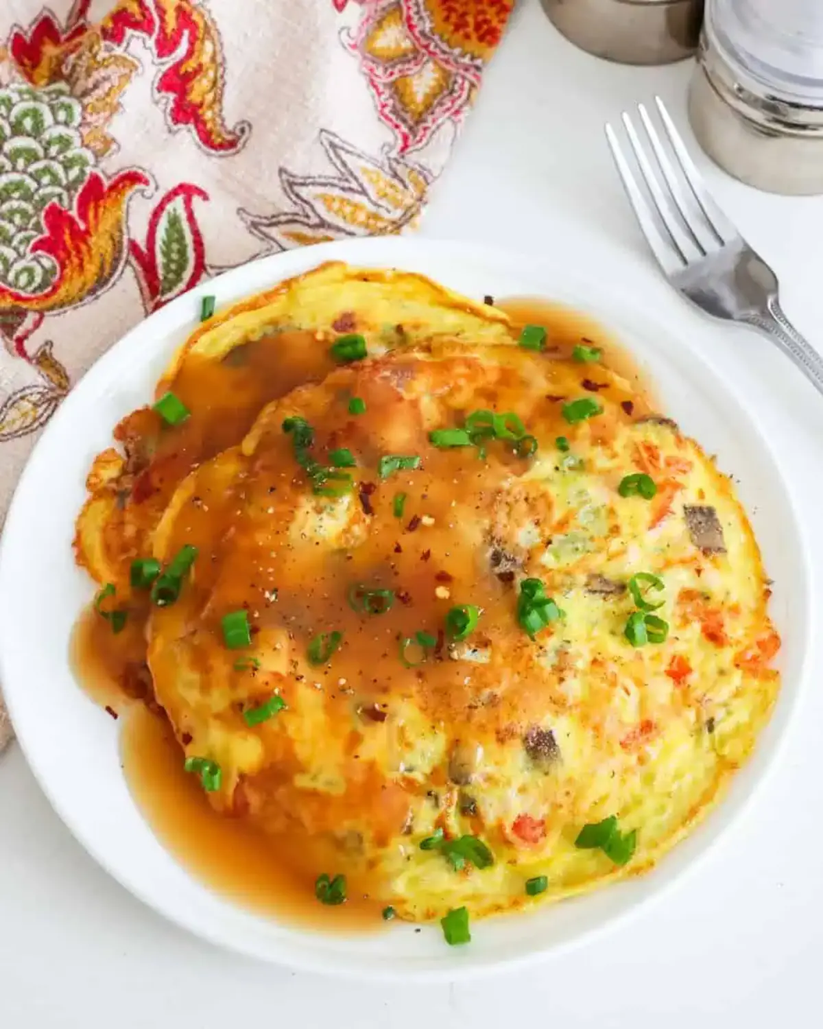 small town woman egg foo young