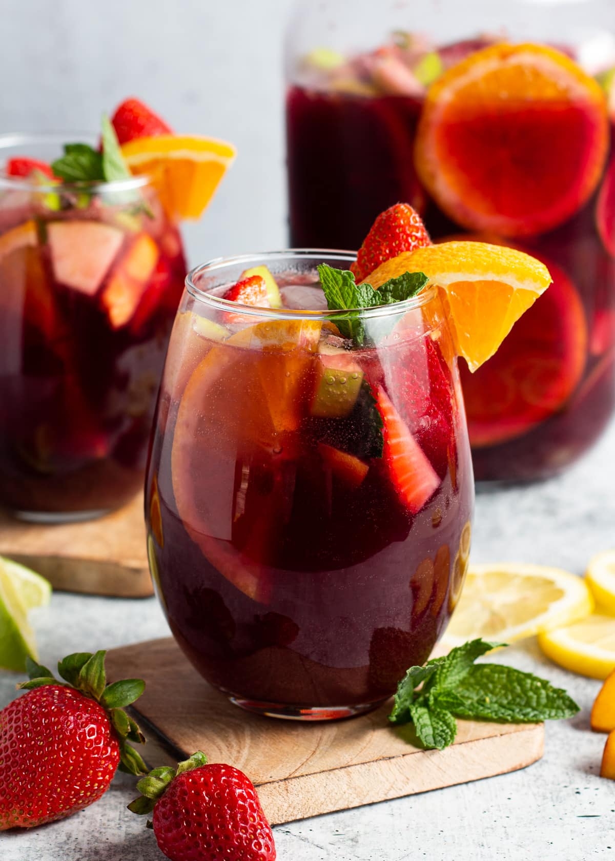 sprinkled with balance non-alcoholic sangria