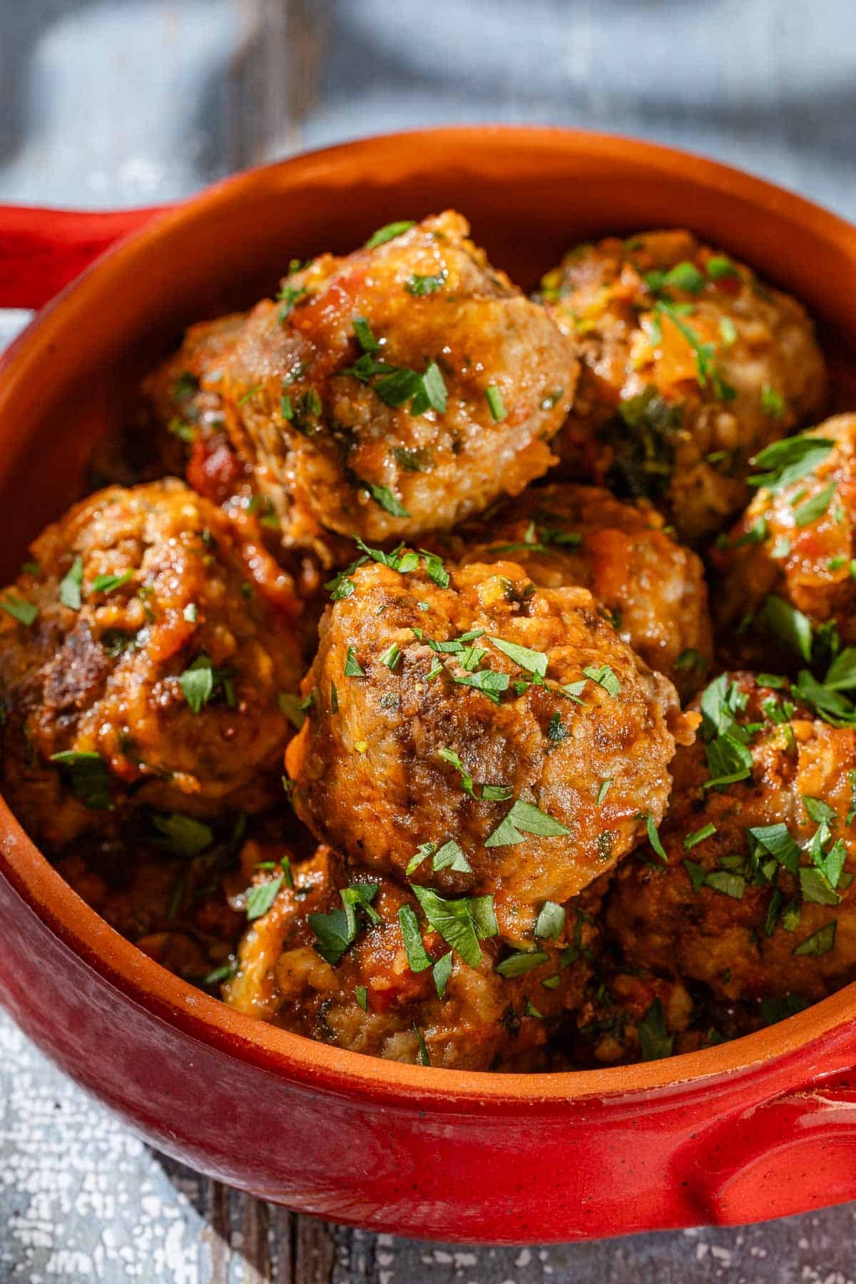 the mediterranean dish albondigas