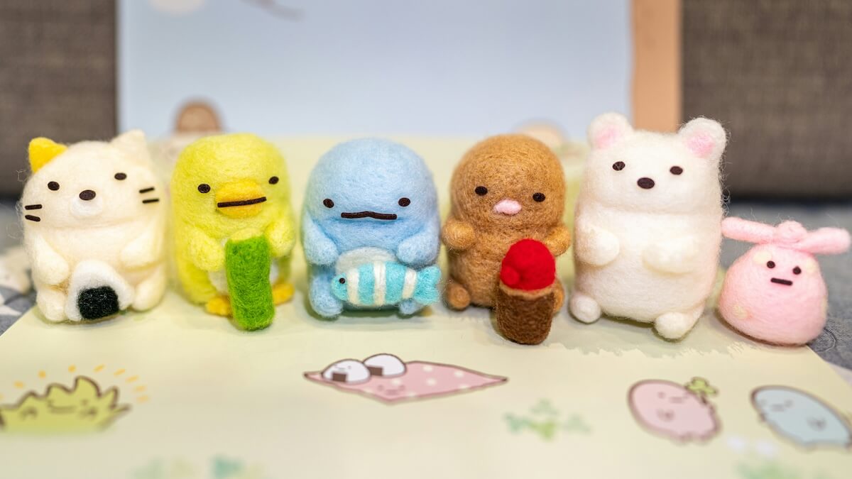 Unsplash: Cute needle felted characters by Winston Chen