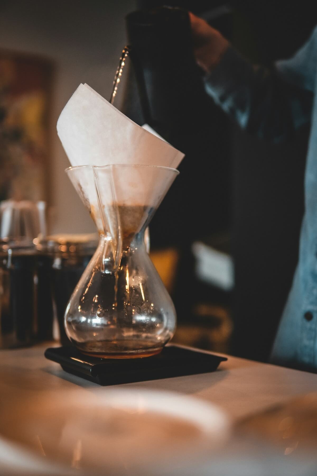 Unsplash: Pour over coffee by Jiawei Zhao