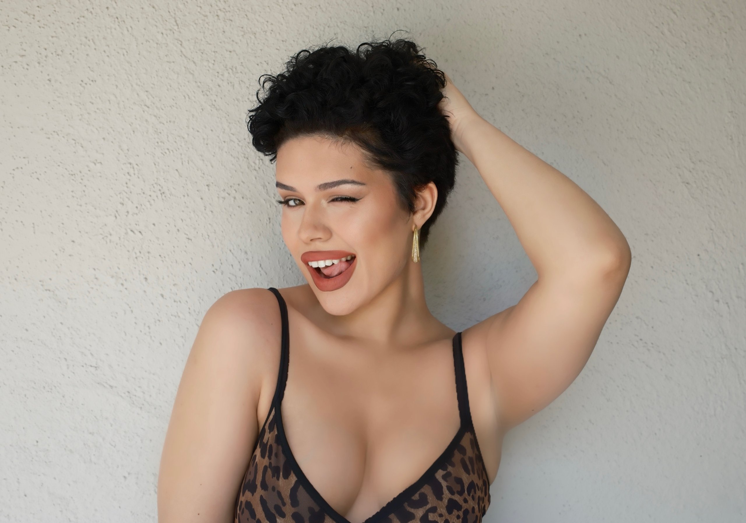 Aiyana-Lee press image self-portrait