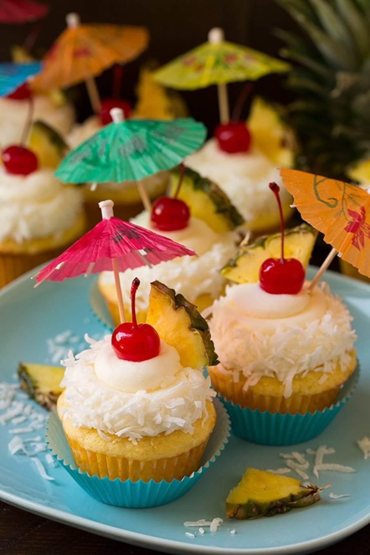 cooking classy pina colada cupcakes