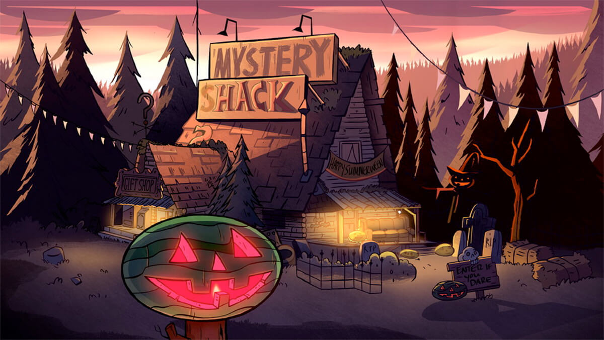 Gravity Falls: Summerween still
