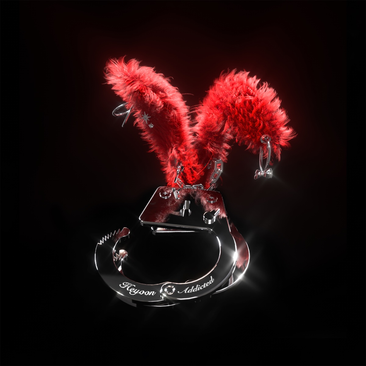 HEYOON 'Addicted' single art