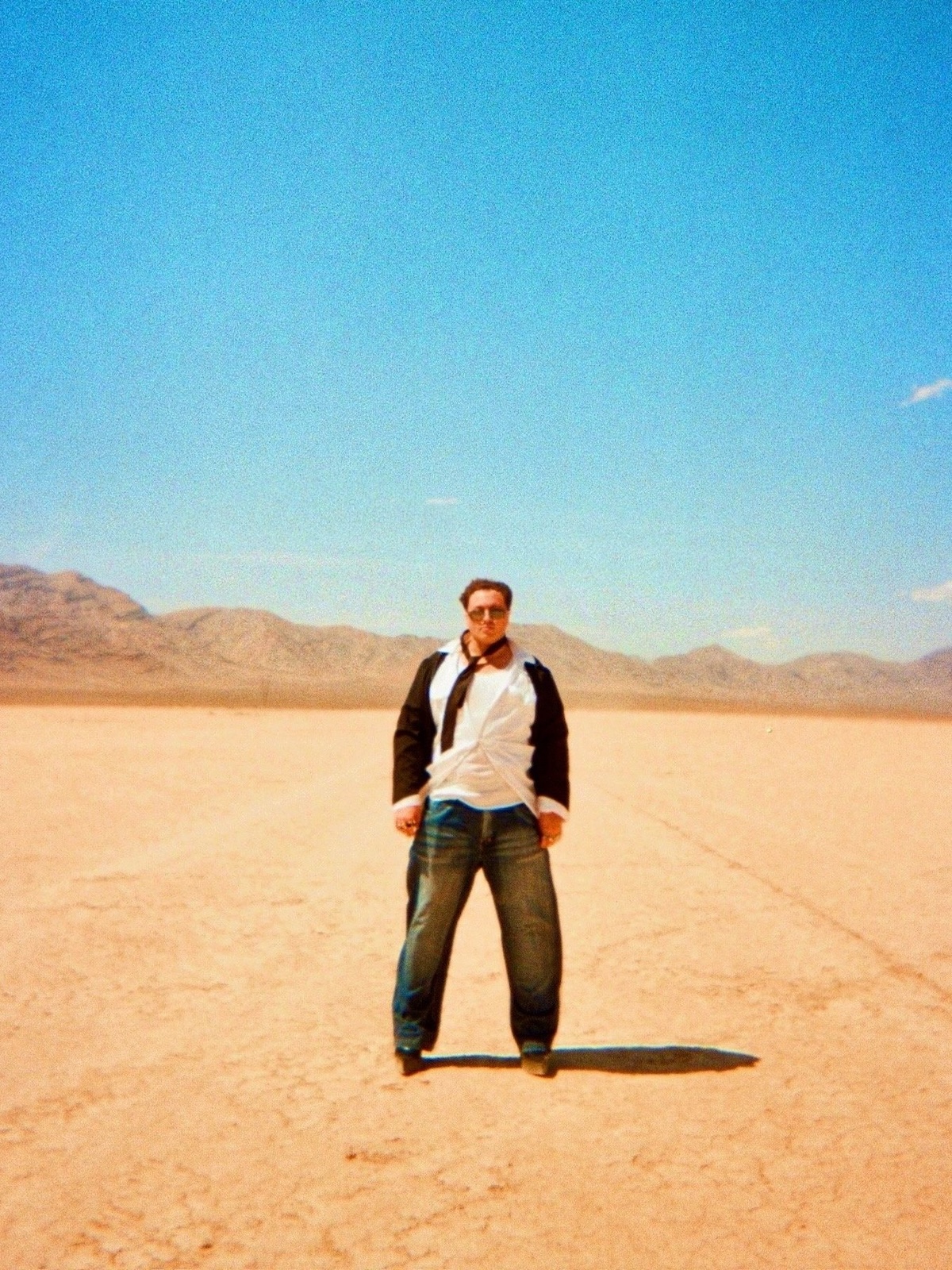 Joey Miceli 'Pretenders' promo image in the desert