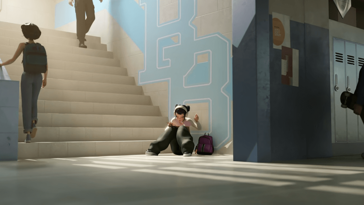 KPop demon hunters: writing lyrics in Burbank