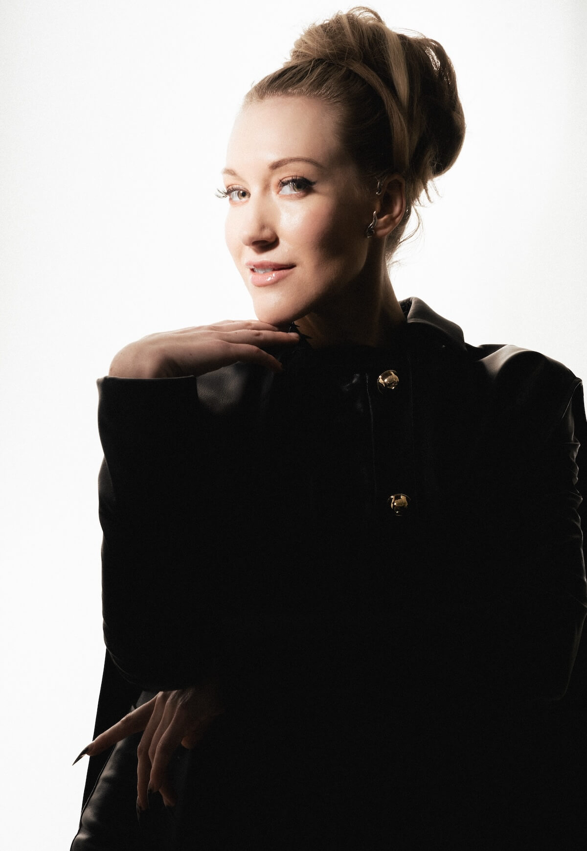 Lana Love 'Sorry I'm Human' white background promo