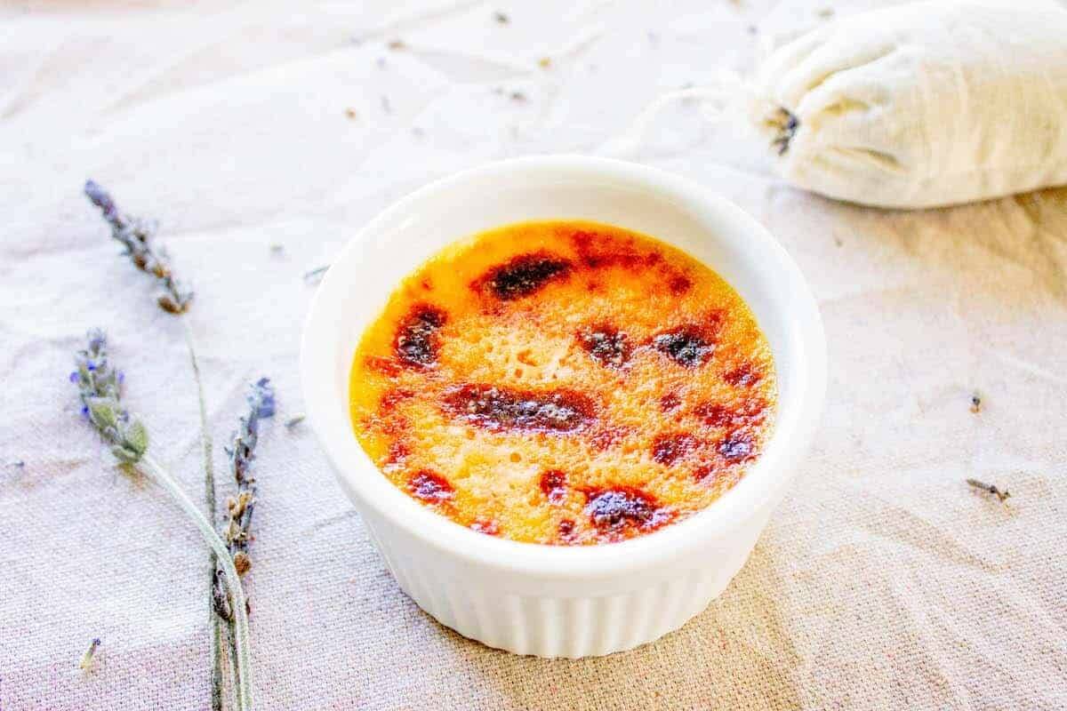 mon petit four lavender creme brulee