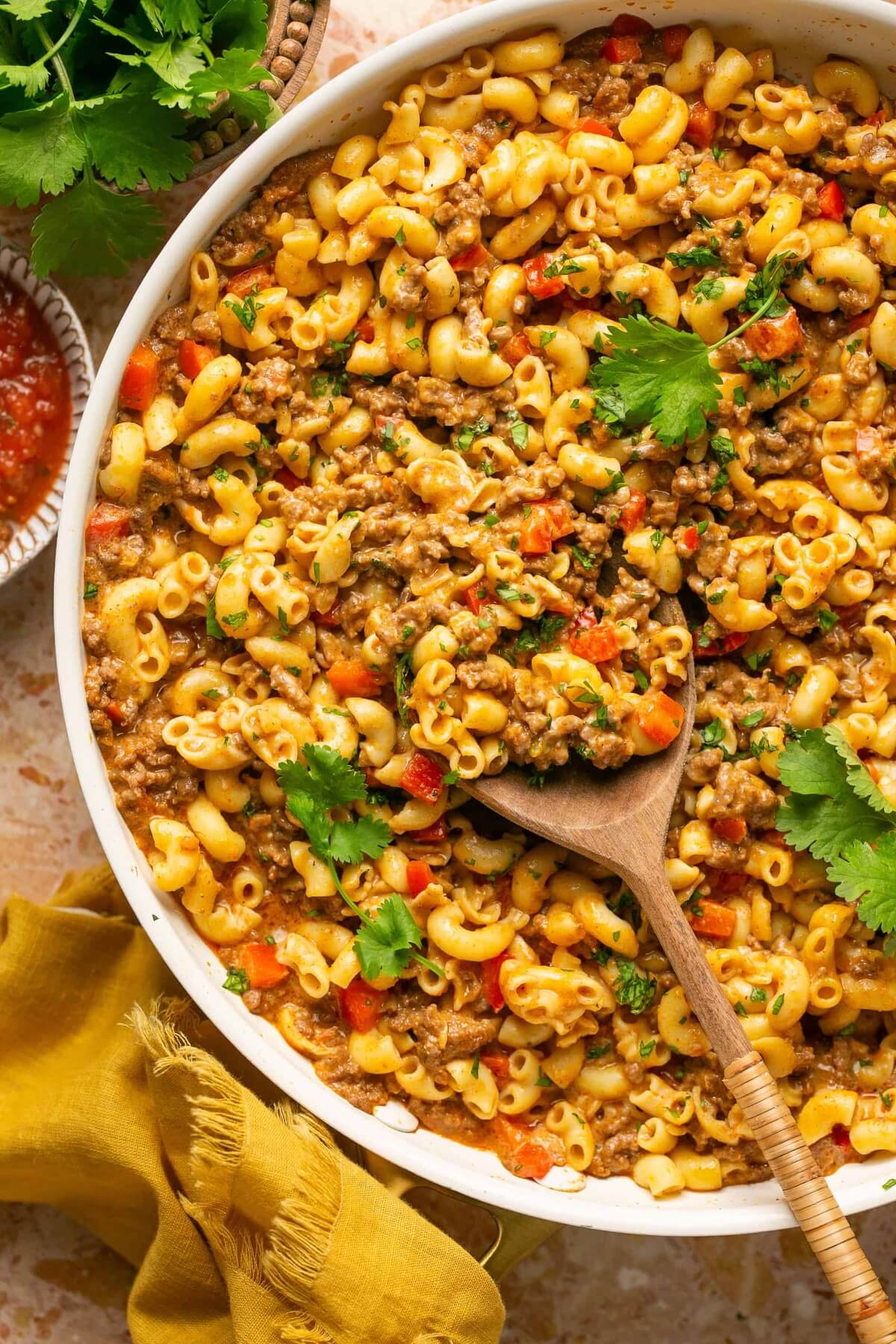 oh snap macros taco mac and cheese