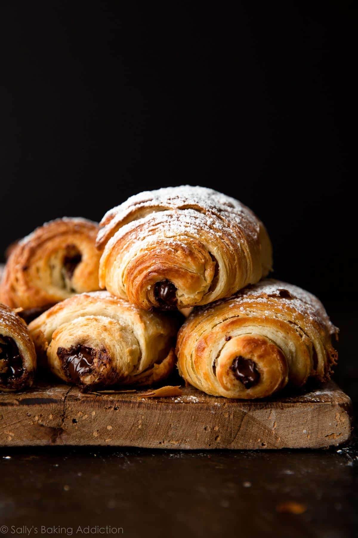 sally's baking addiction pain au chocolat