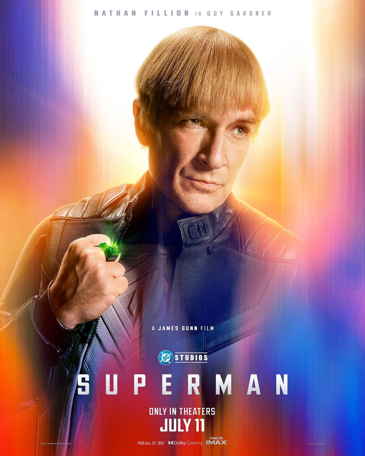 Superman official poster: Guy Gardner/Green Lantern