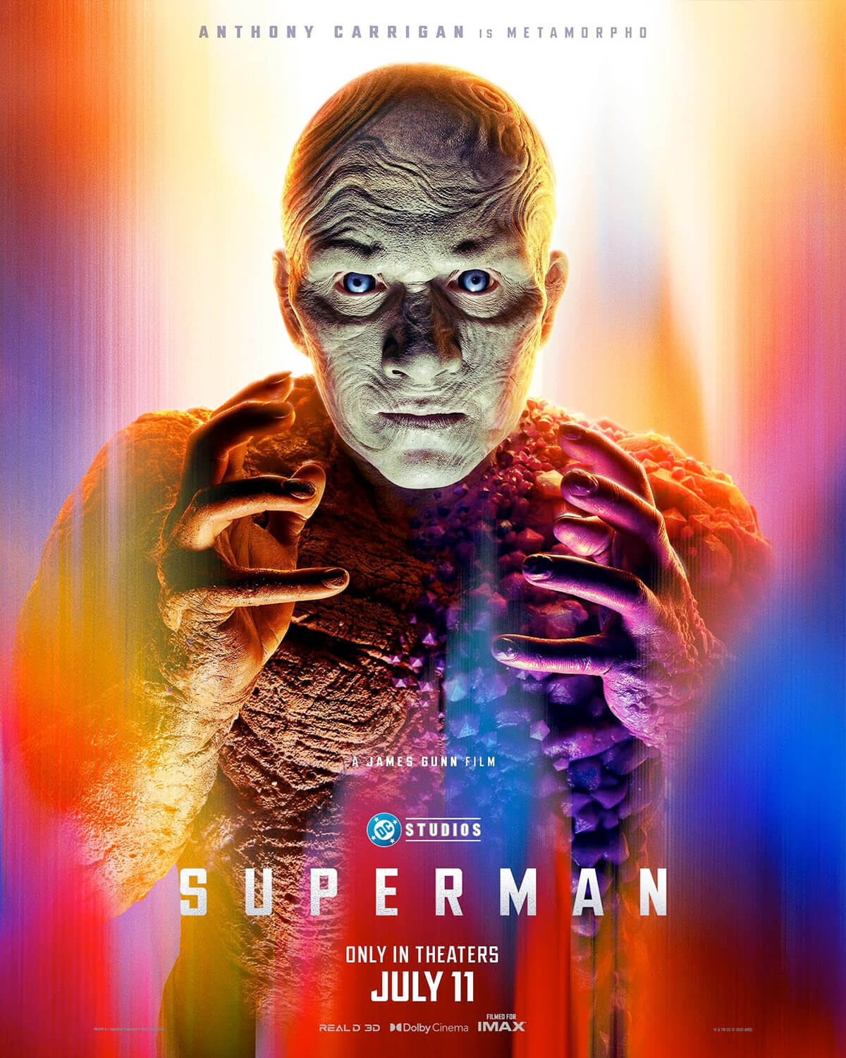 Superman official poster: Rex Mason/Metamorpho