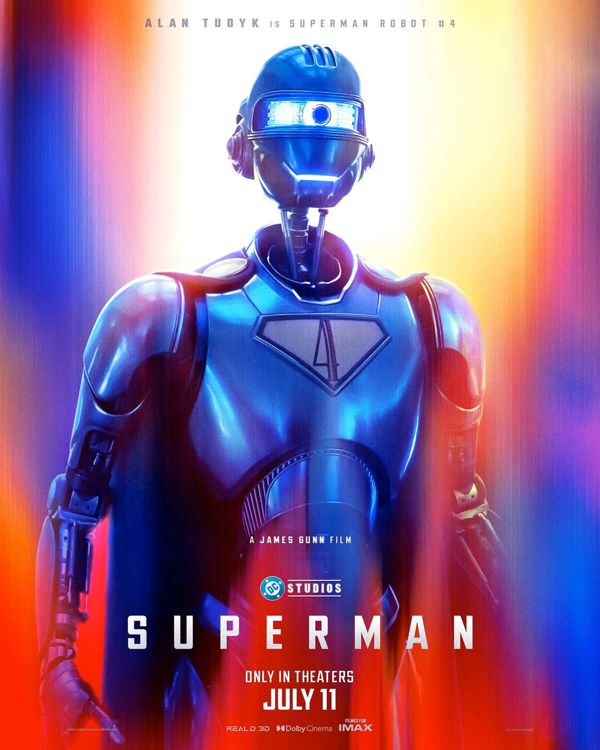 Superman official poster: Superman Robot 4/Gary