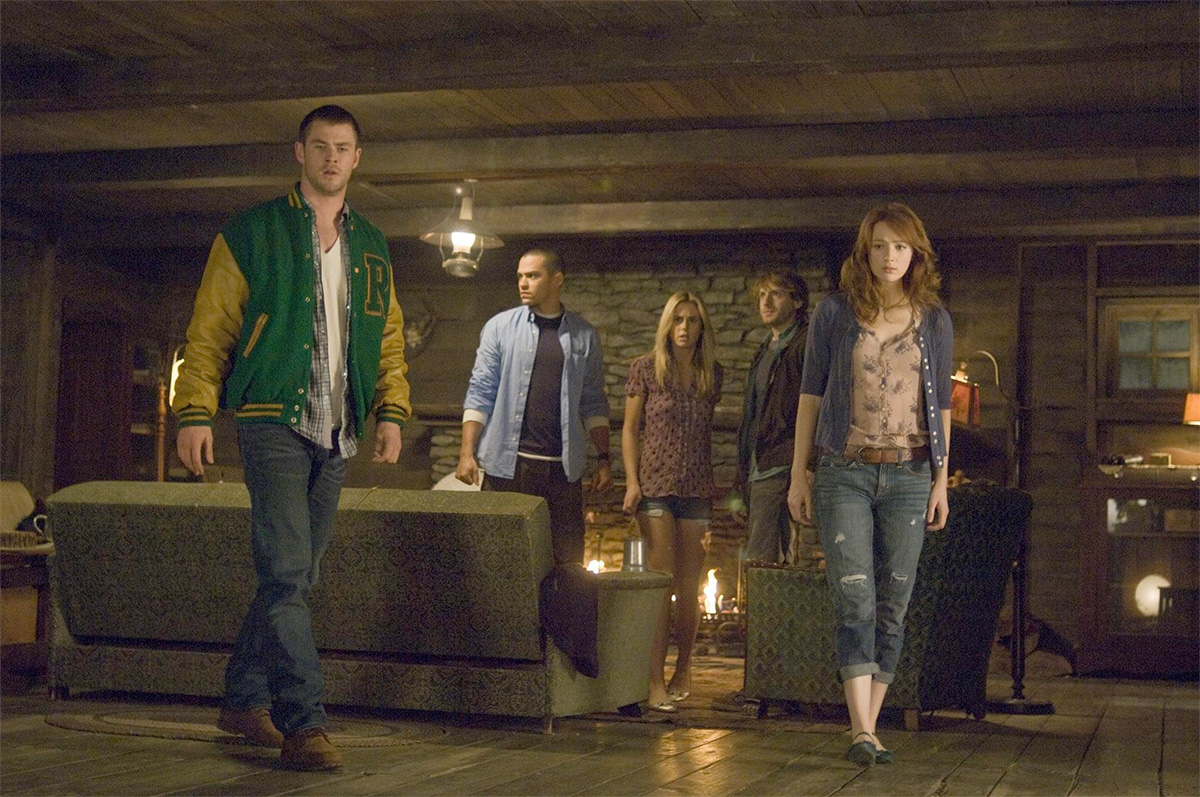 The Cabin in the Woods: cast in cabin