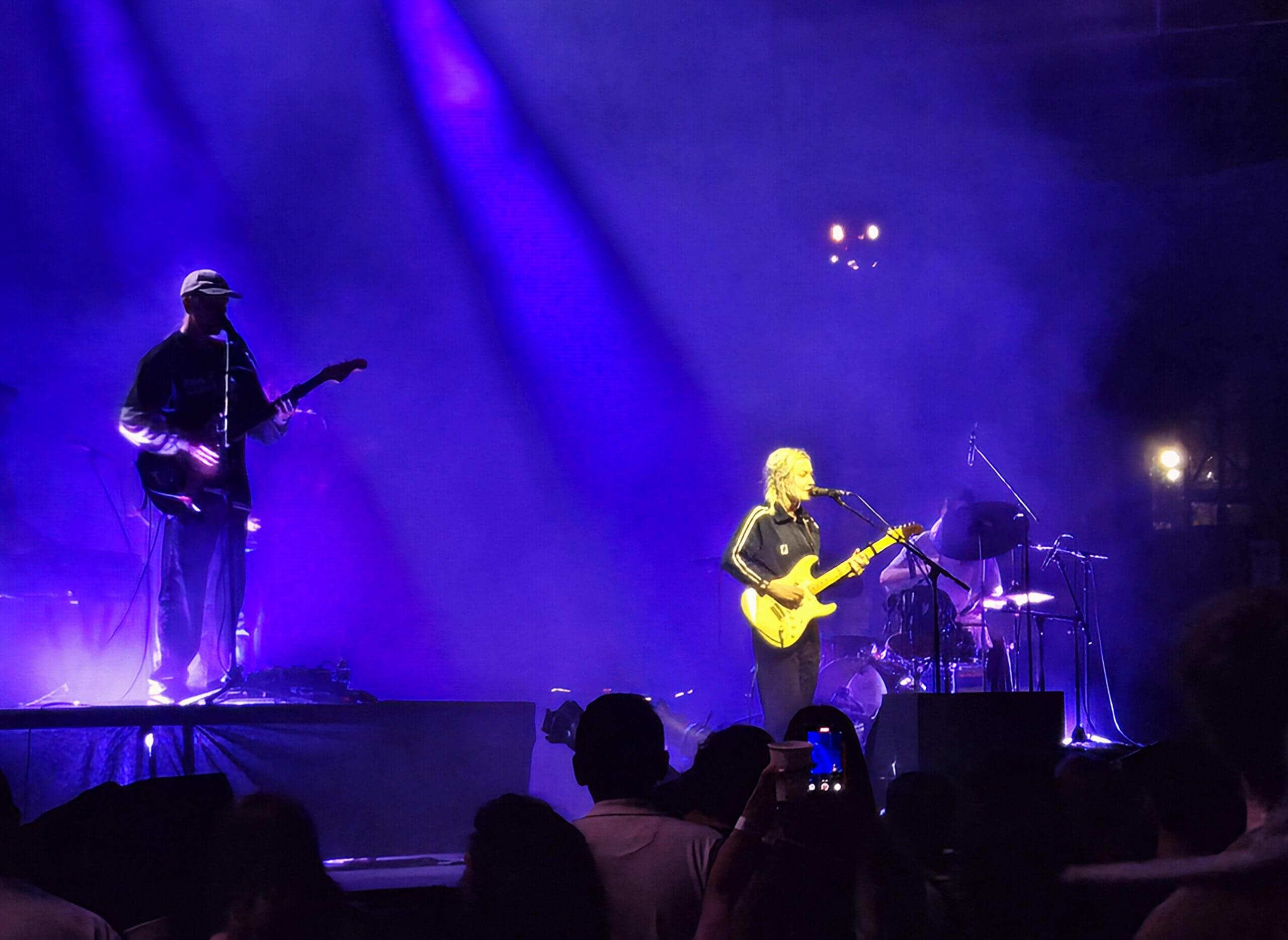 Men I Trust concert photo in Chicago August 2025 by Jada Jackson