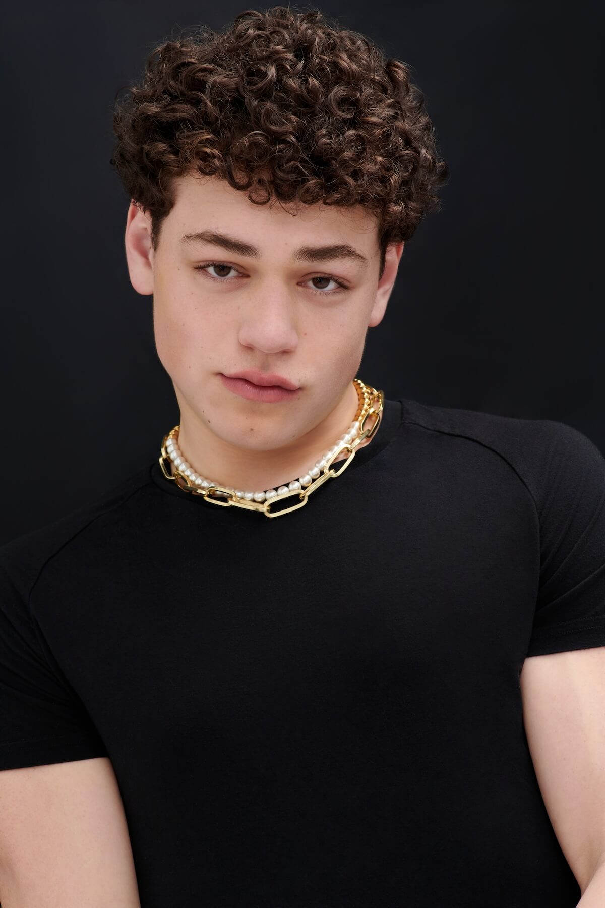 Jena Cumbo press image of Julian Lerner, leaning slightly