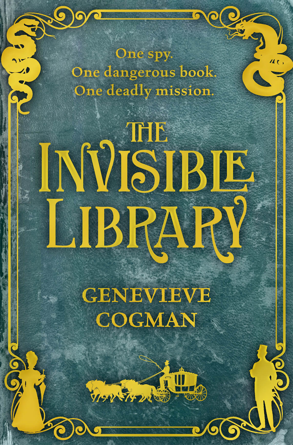 The Invisible Library by genevieve cogman book cover