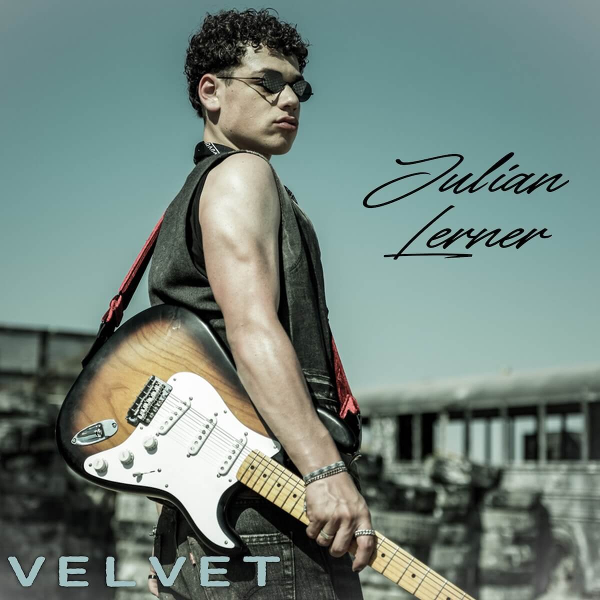 Julian Lerner's 'Velvet' single cover