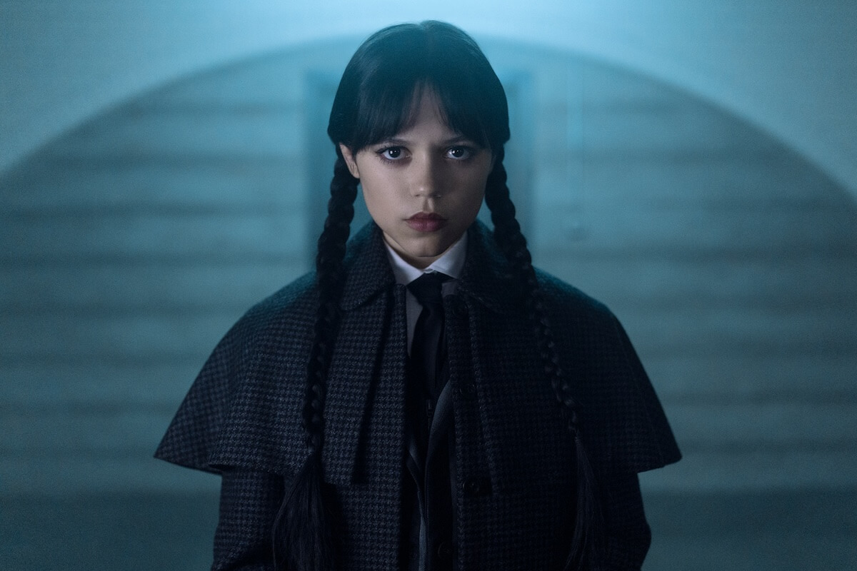 Wednesday. Jenna Ortega as Wednesday Addams in episode 202 of Wednesday. Cr. Jonathan Hession/Netflix © 2025